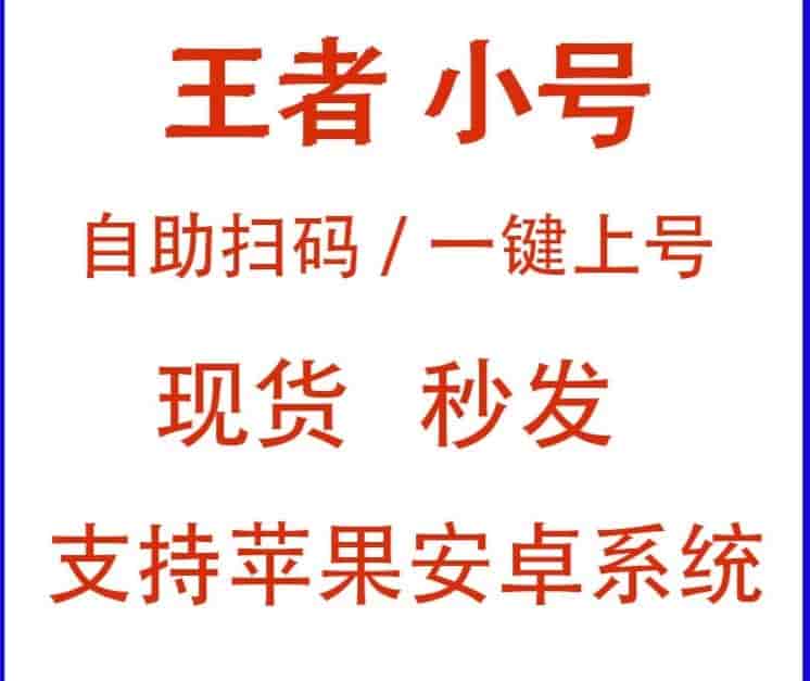 全新王者荣耀小号 - QQ微信双平台直登自动发货